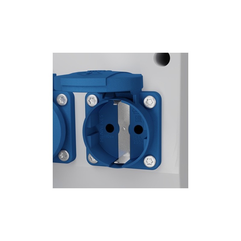 Power Distribution Box TD-S/FI 8x230V with 5x4m 9719m² Cable