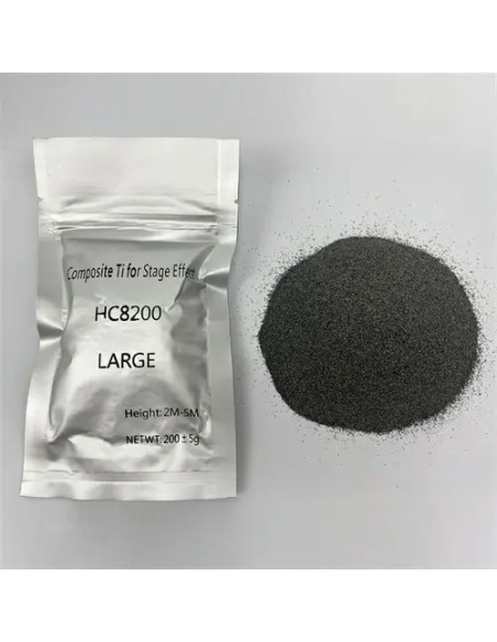 Titanium Powder Composite Granules for DMX Cold Spark Machines-Ασφαλή και Εντυπωσιακά Εφέ