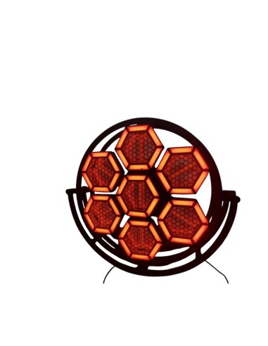Retro R7 Halo Hexagon LED Pixel Με Strip LED – DMX512