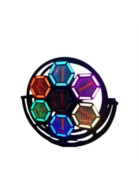 Retro R7 Halo Hexagon LED Pixel Με Strip LED – DMX512