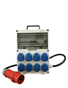 Πίνακας Διανομής Ισχύος TD-S/FI 8x230V με Καλώδιο 5x4mm²