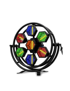 Retro R7 Hexagon LED 7×60W RGB Κινούμενη Κεφαλή DMX512 2