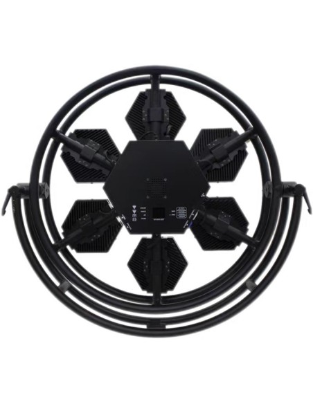 Retro R7 Hexagon LED 7×60W RGB Moving Head Light – DMX512