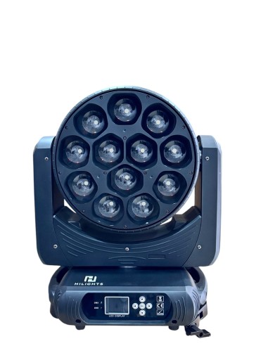 Wash 12x40W LED Moving Head Light | RGBW DMX Stage Lighting
