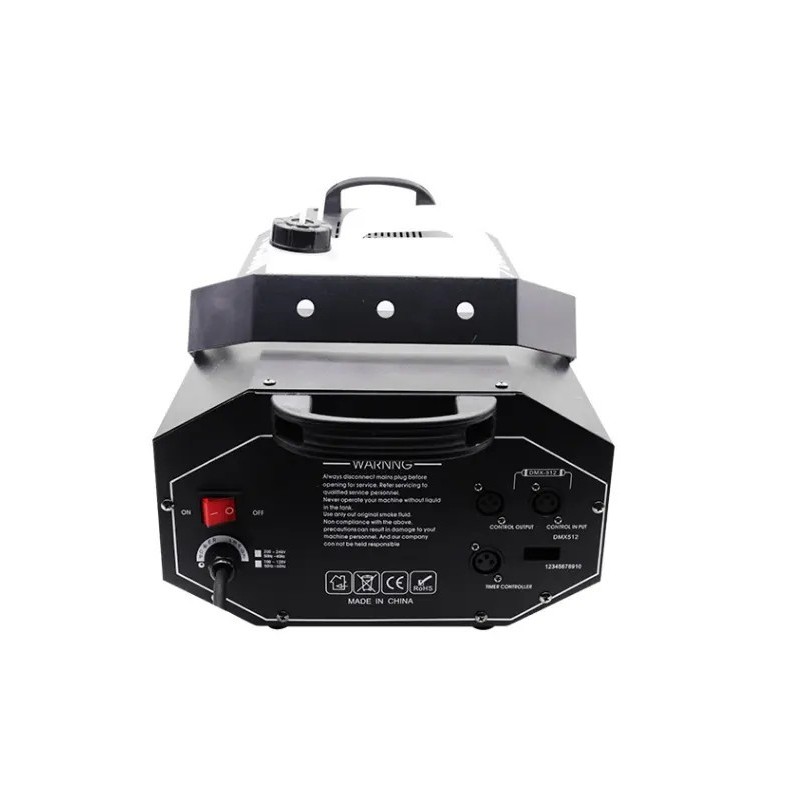 3000W Smoke Machine with DMX512 Control and 6L Tank, High-Power Fog Machine for Stage and Events