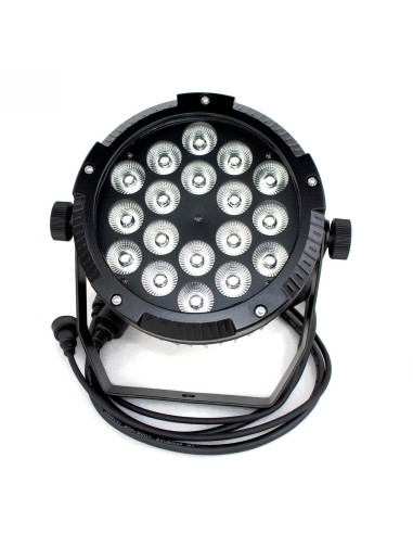 IP65 Waterproof 18x18W RGBWA UV 6in1 Aluminum LED Par RGBWA UV 6in1