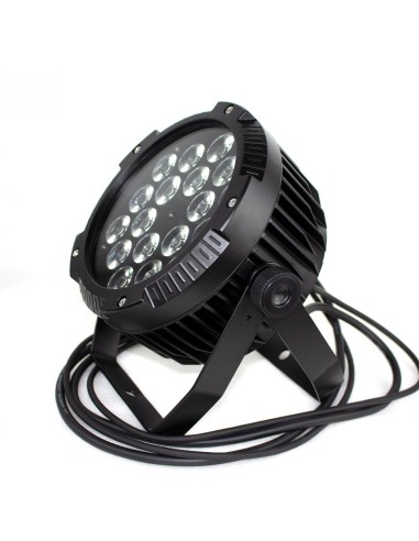 IP65 Waterproof 18x18W RGBWA UV 6in1 Aluminum LED Par RGBWA UV 6in1