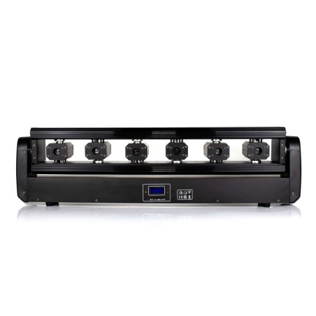 Φωτιστικό Laser 6-Eye RGB με Έλεγχο DMX512, Επαγγελματικό Πολύχρωμο Laser για Clubs και Εκδηλώσεις