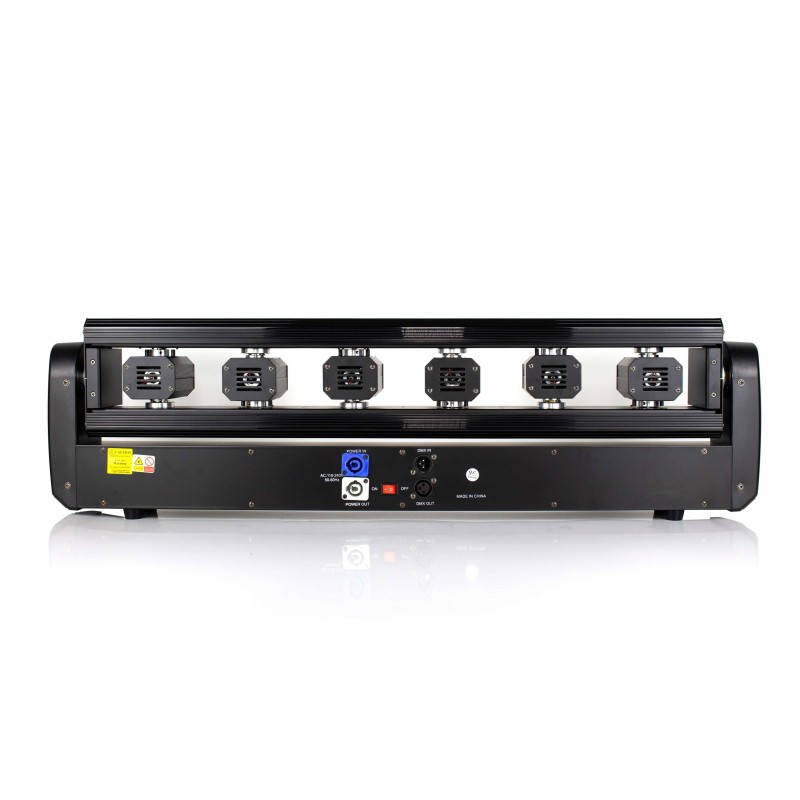 6-Eye RGB Laser Light with DMX512 Control, Professional RGB Laser Light for Clubs and Events