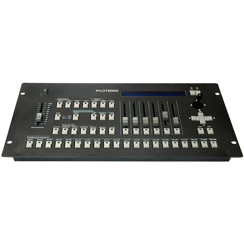 Pilot 2000 DMX Lighting Controller με 240 Κανάλια, Επαγγελματική Κονσόλα φωτισμού για Σκηνές και Εκδηλώσεις