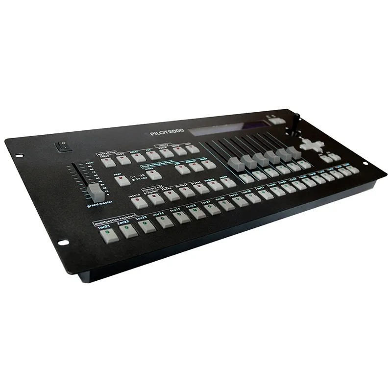 Pilot 2000 DMX Lighting Controller με 240 Κανάλια, Επαγγελματική Κονσόλα φωτισμού για Σκηνές και Εκδηλώσεις