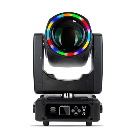 Προβολέας Κινούμενης Κεφαλής 300LED με Έλεγχο DMX512, Συμπαγές και Επαγγελματικό Φωτιστικό Σκηνής